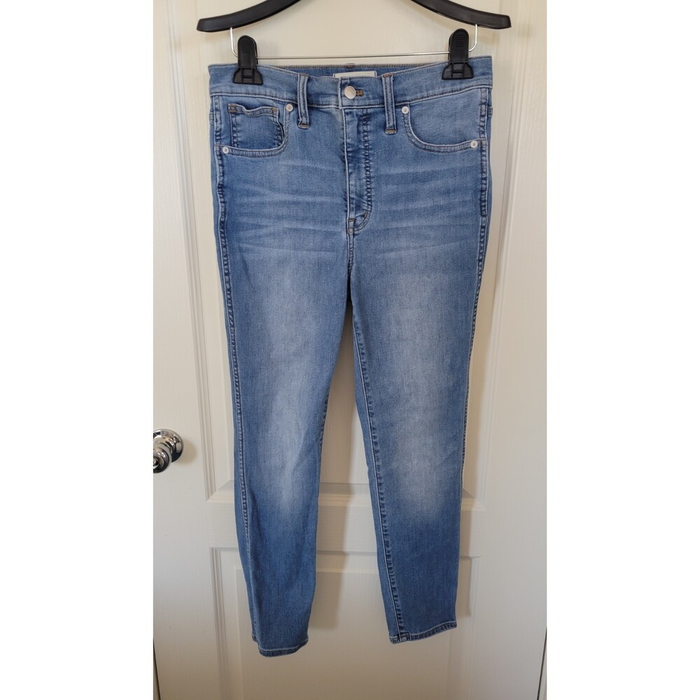 Women's Madewell 10" High-Rise Skinny Crop Hemp Jeans
